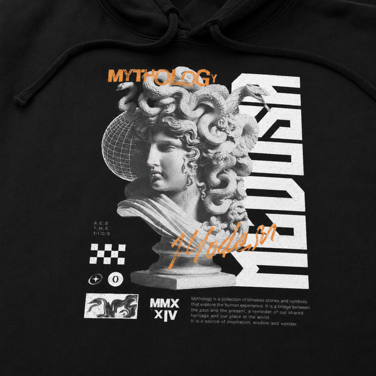 ZN Mythology Cropped Hoodie